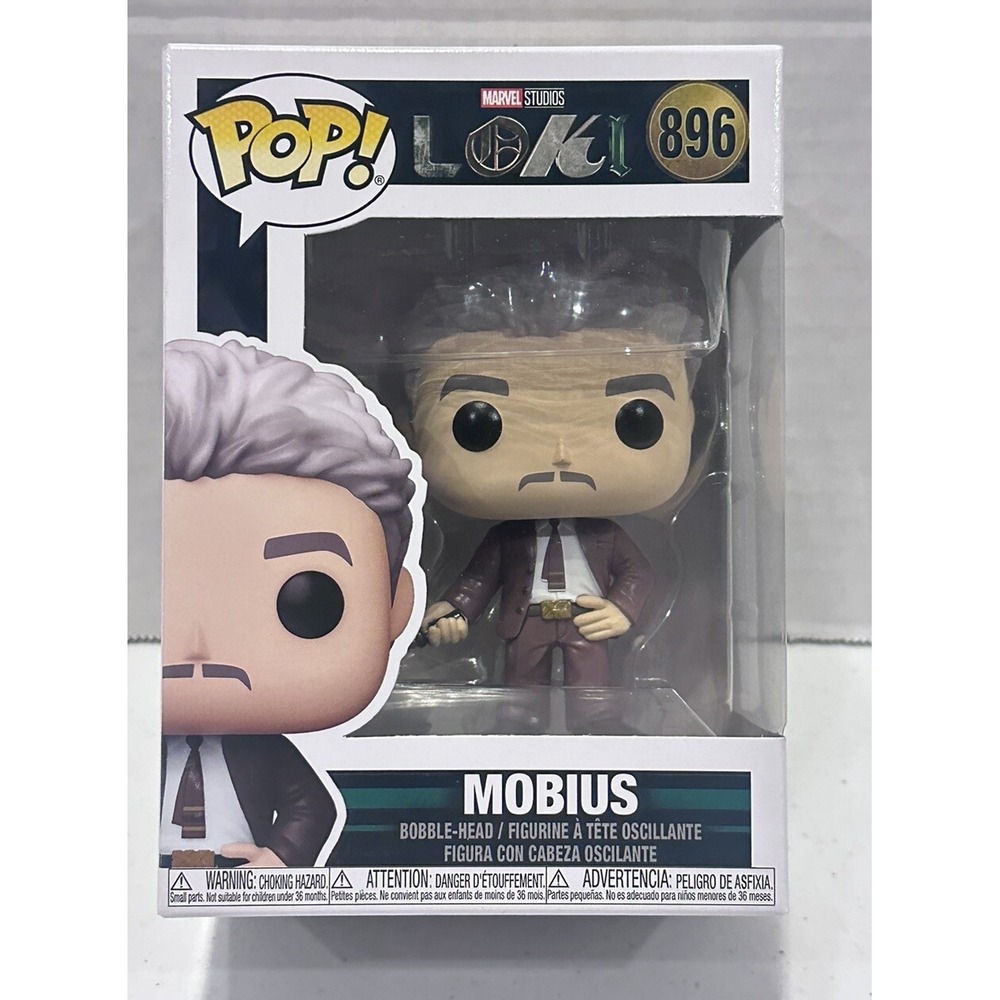 Funko Pop! Marvel‎ Studios Loki - Mobius #896 - Bobble Head